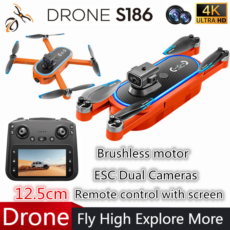 Drone Rc App - Drone 2025 S186 Profesional 4K HD