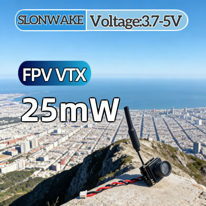 Drone Rc Camera - SLONWAKE FPV 25mW Simulasi Daya VTX