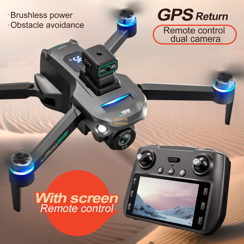 Drone Rc Helicopter With Camera - Drone Quadcopter kendali jarak jauh, Drone