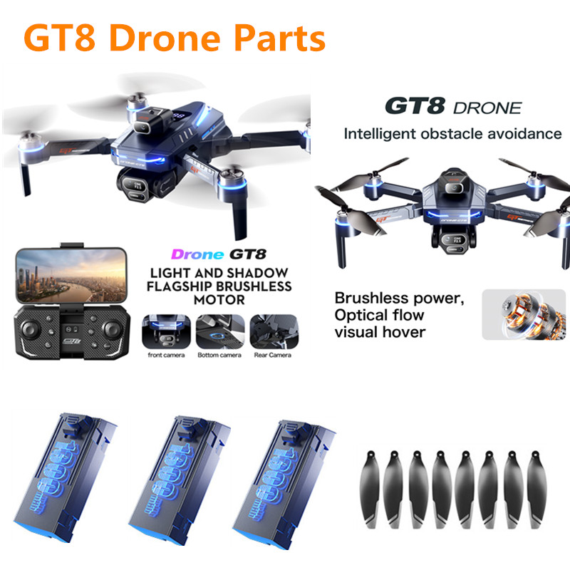 Drone Gt8 Rc - Drone RC GT8 Baterai 3.7V 1300Mah/Baling-Baling