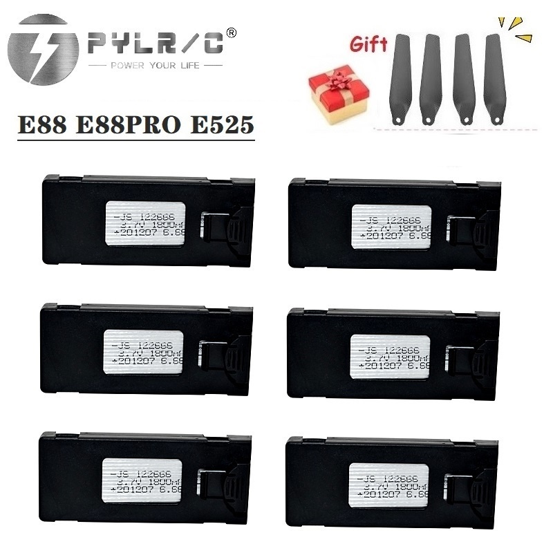 Drone Rc E88 Pro - Aksesori baterai Drone RC 3.7V 1800Mah,