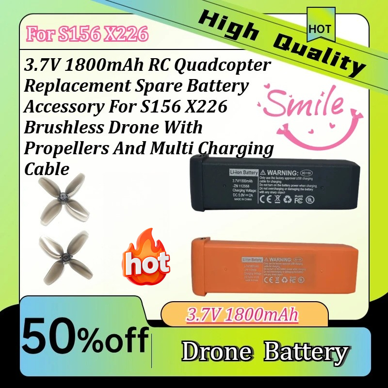 Drone Rc S156 - Aksesori Baterai Cadangan Pengganti Quadcopter RC