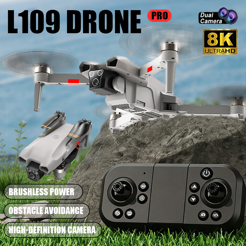 Drone Rc Helicopter With Camera - Drone Baru L017 Pro Brushless 3D