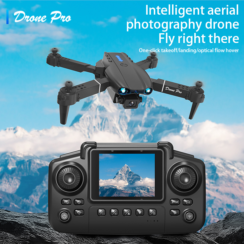 Drone Rc Helicopter With Camera - E99 Drone Kontrol Layar Udara Drone