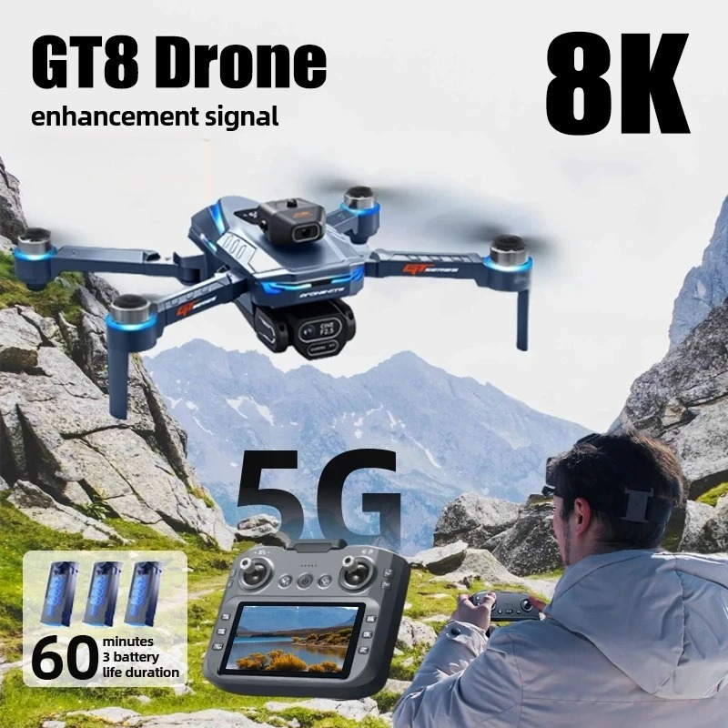 Drone Gt8 Rc - Drone GT8 Original 8K Profesional Kamera