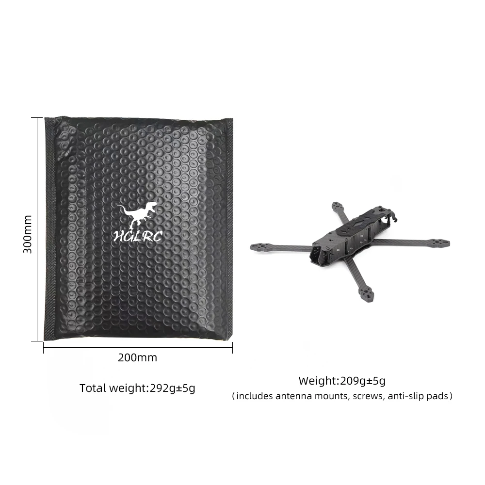 HGLRC MY7 Rangka Wheelbase 7 I - Heavy Lift Drone Frame ulasan dan harga