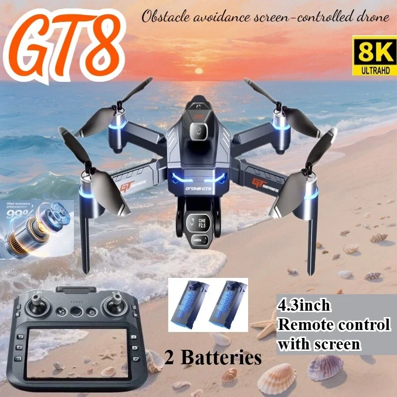 Drone 4K HD GT8 Kamera Menghin - Drone Gt8 Rc ulasan dan harga