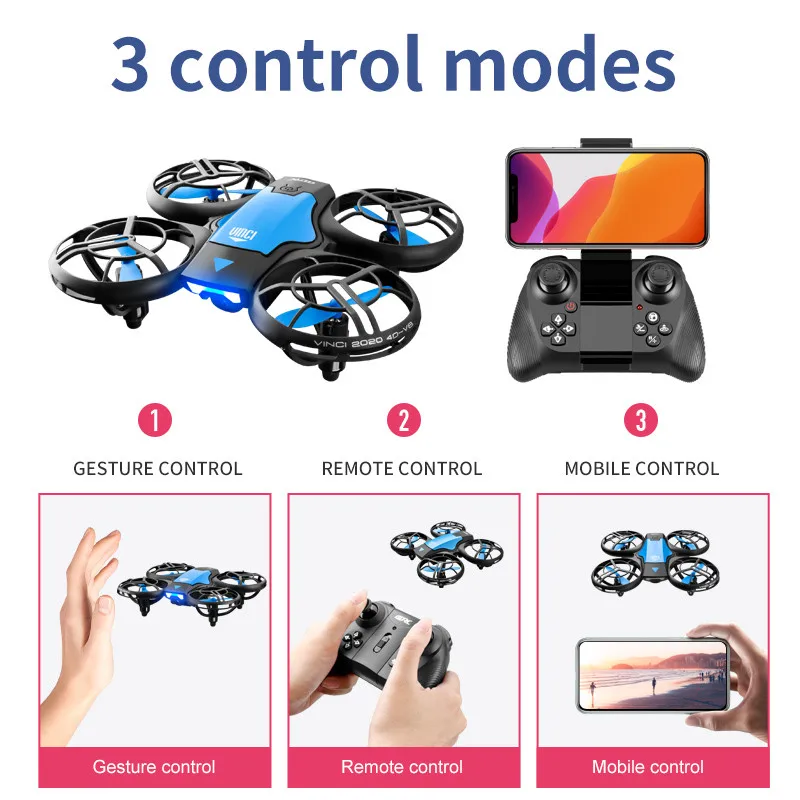 V8 Drone Mini Baru 4K Profesio - Drone Rc Helicopter With Camera ulasan dan harga