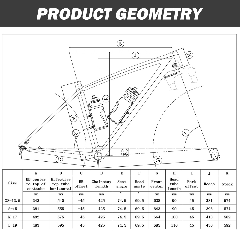 Spcycle 27, 5er Karbon MTB Bin - Heavy Lift Drone Frame ulasan dan harga
