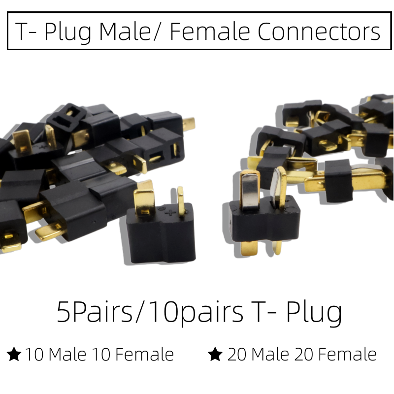 Adaptor Konektor T Plug Male F - Drone Rc Not Connected ulasan dan harga