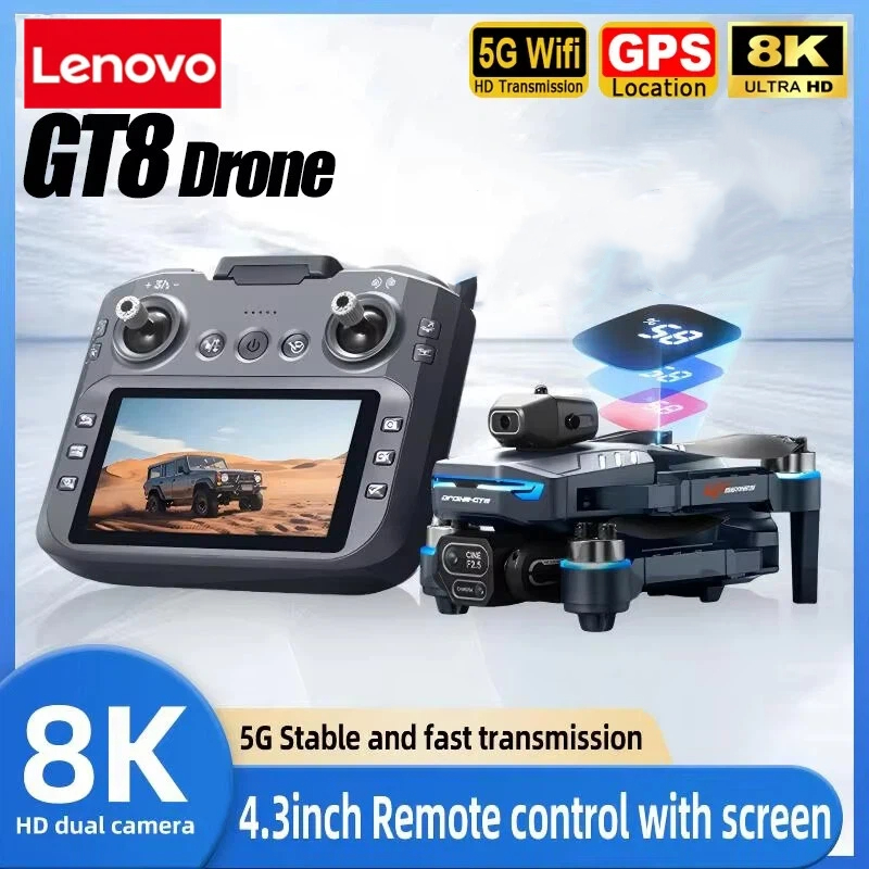 Lenovo GT8 8K Drone Profession - Drone Gt8 Rc ulasan dan harga