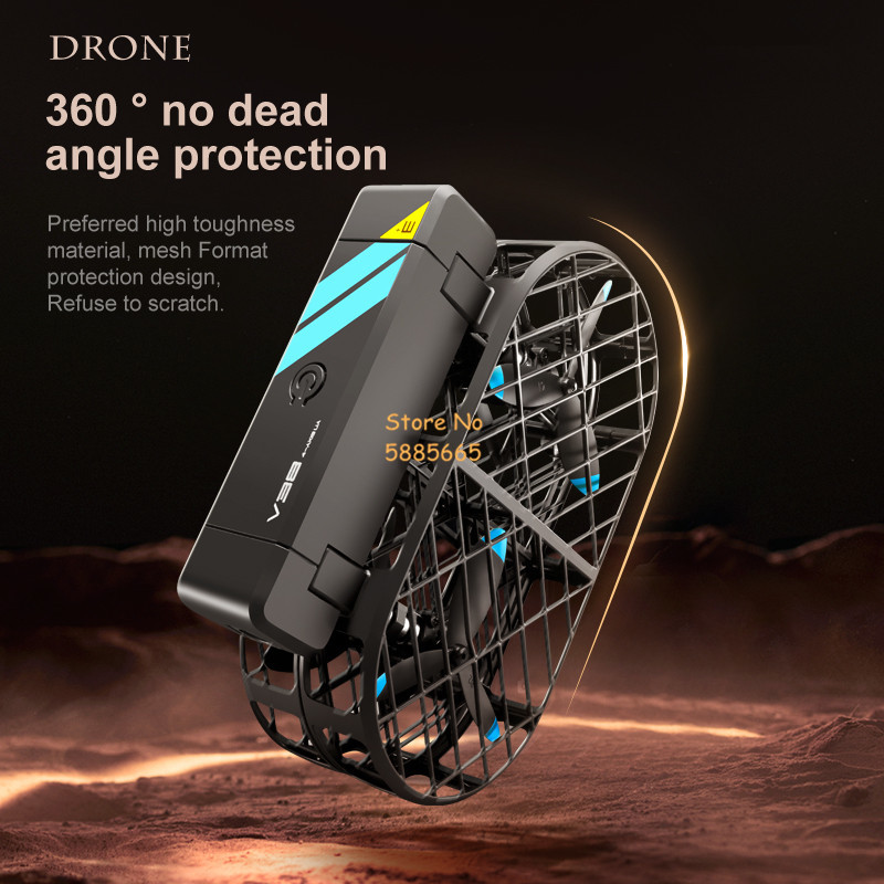 Kamera HD 8K 360 °   Perlindun - Drone Rc Helicopter With Camera ulasan dan harga