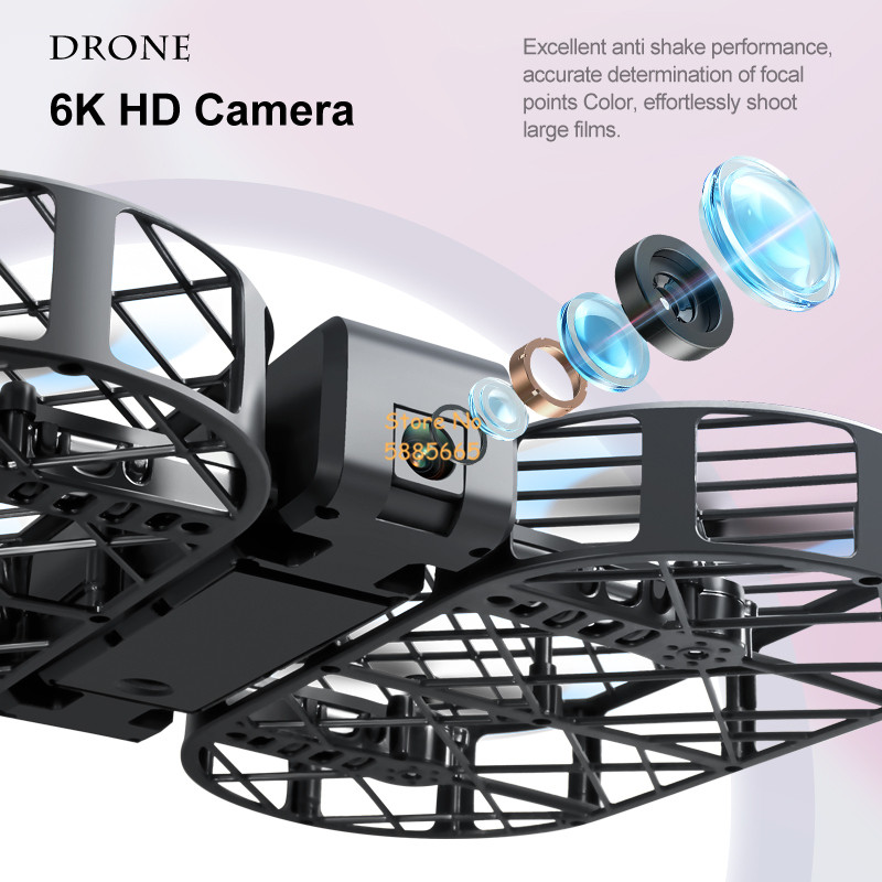 Kamera HD 8K 360 °   Perlindun - Drone Rc Helicopter With Camera ulasan dan harga