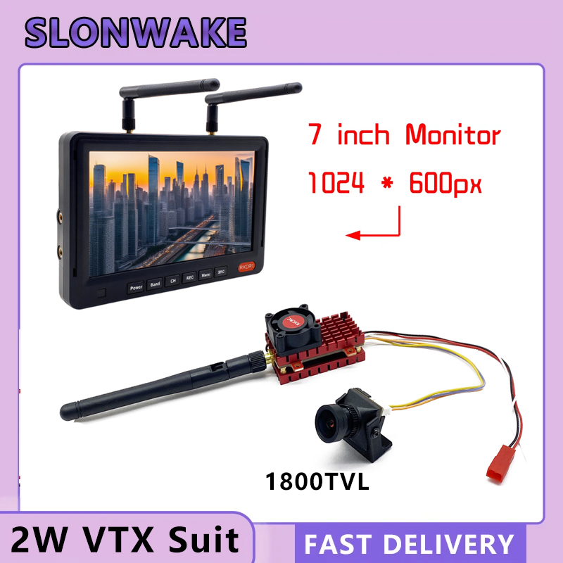 SLONWAKE 5.8G 2W VTX FPV Kamer - Drone Rc Camera ulasan dan harga