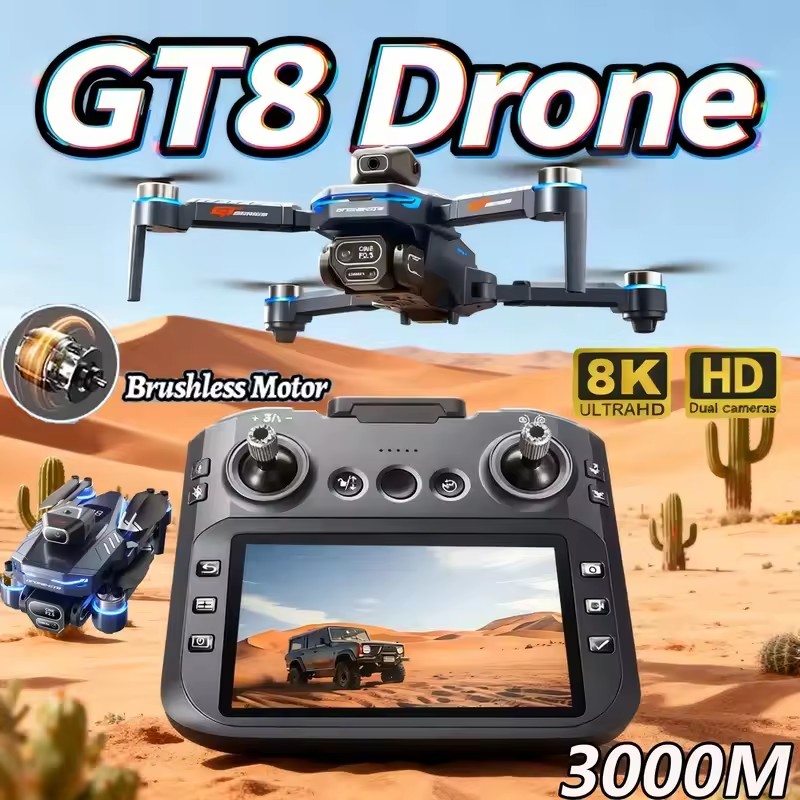 Drone GT8 BARU 2026 Kamera 8K  - Drone Gt8 Rc ulasan dan harga
