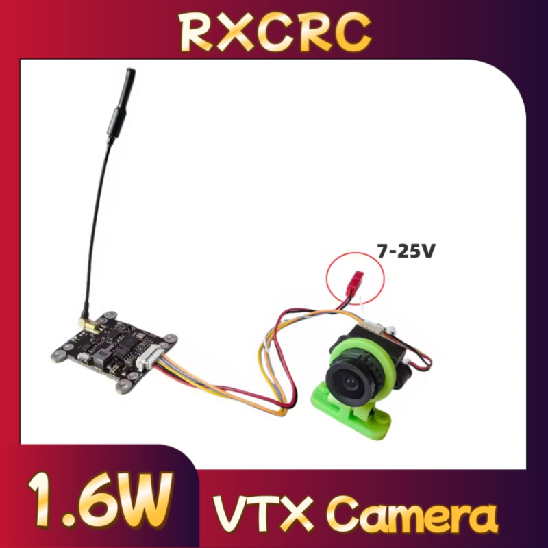 Modul RXCRC 5.8G 48CH 1.6W VTX - Drone Rc Camera ulasan dan harga