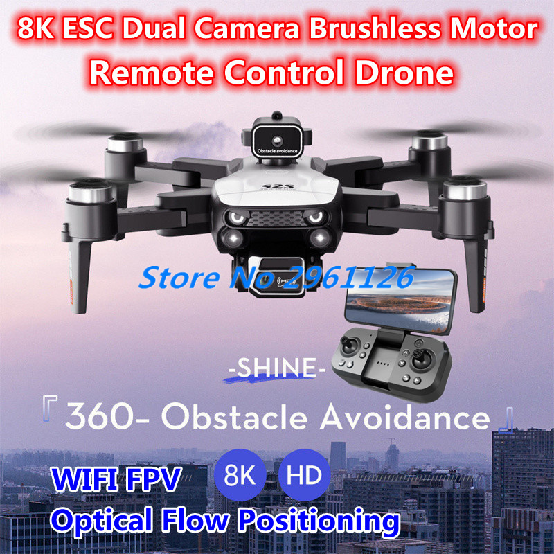 Drone Sport 8K Brushless denga - Drone Rc Fpv Manual ulasan dan harga