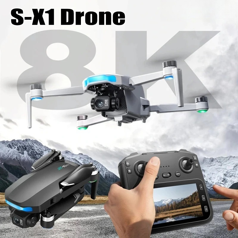 Drone S-X1 Original 8K HD Prof - Drone Vera Rc ulasan dan harga