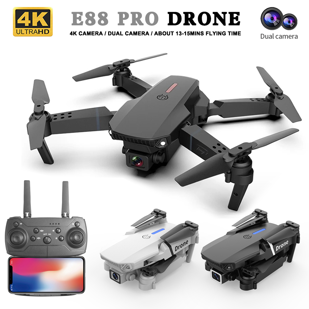 Drone Mini RC E88 2026 Quadcop - Drone Rc E88 Pro ulasan dan harga