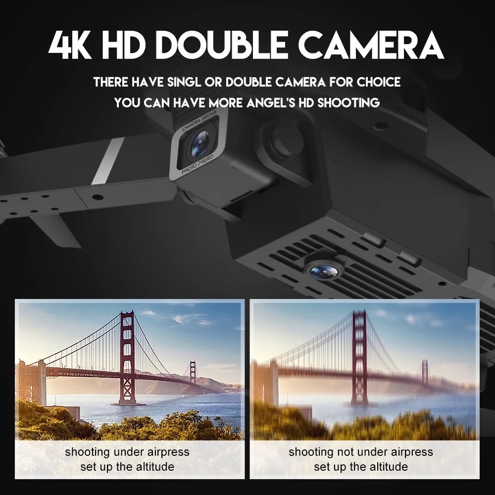 Drone RC Baru E88Pro 4K Profes - Drone Rc E88 Pro ulasan dan harga