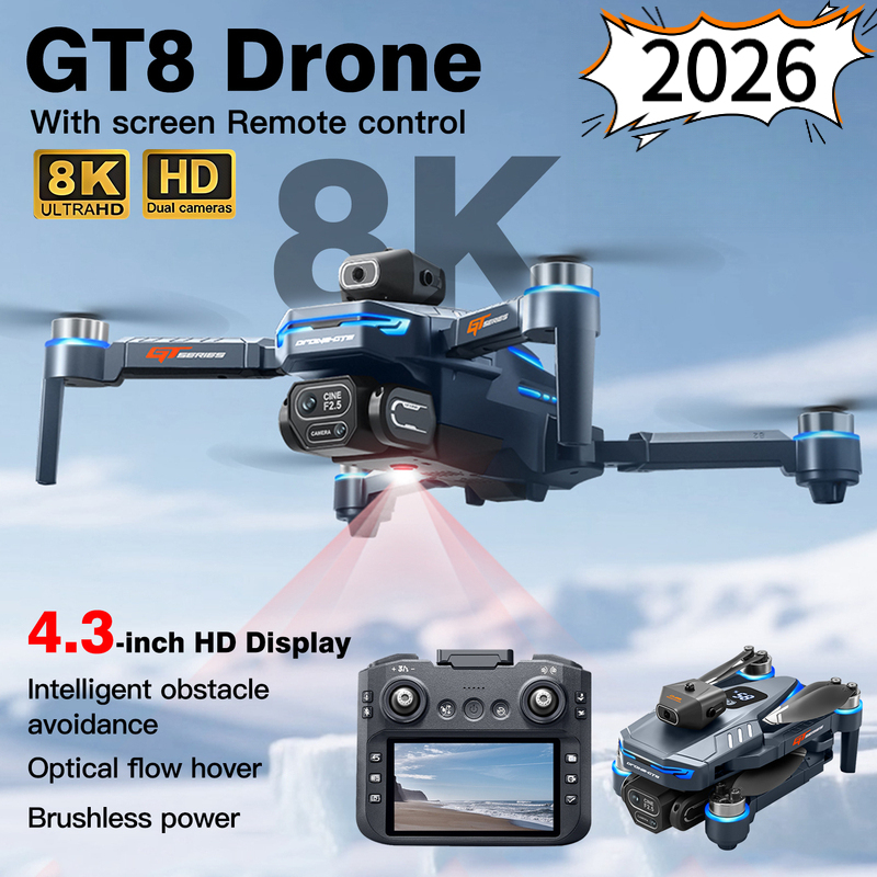 Drone GT8 2026 Baru 8K Profesi - Drone Gt8 Rc ulasan dan harga
