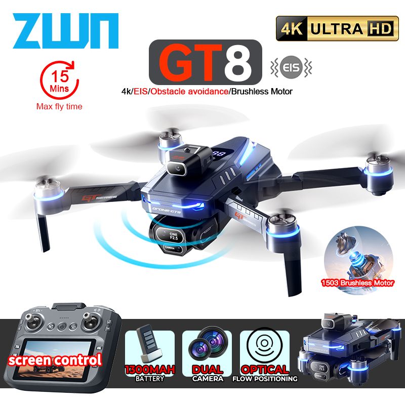Drone Mini GT8 Kamera 4K HD Pe - Drone Gt8 Rc ulasan dan harga
