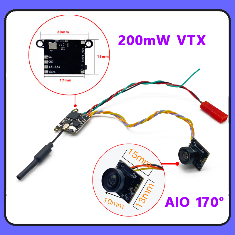 SLONWAKE 5.8G 1200TVL Kamera F - Drone Rc Camera ulasan dan harga