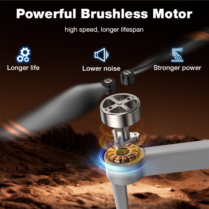 Drone Baru L017 Pro Brushless  - Drone Rc Helicopter With Camera ulasan dan harga