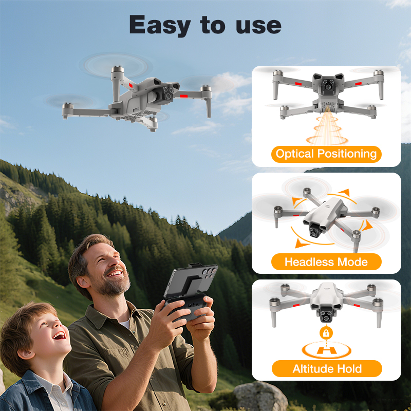 Drone Baru L017 Pro Brushless  - Drone Rc Helicopter With Camera ulasan dan harga
