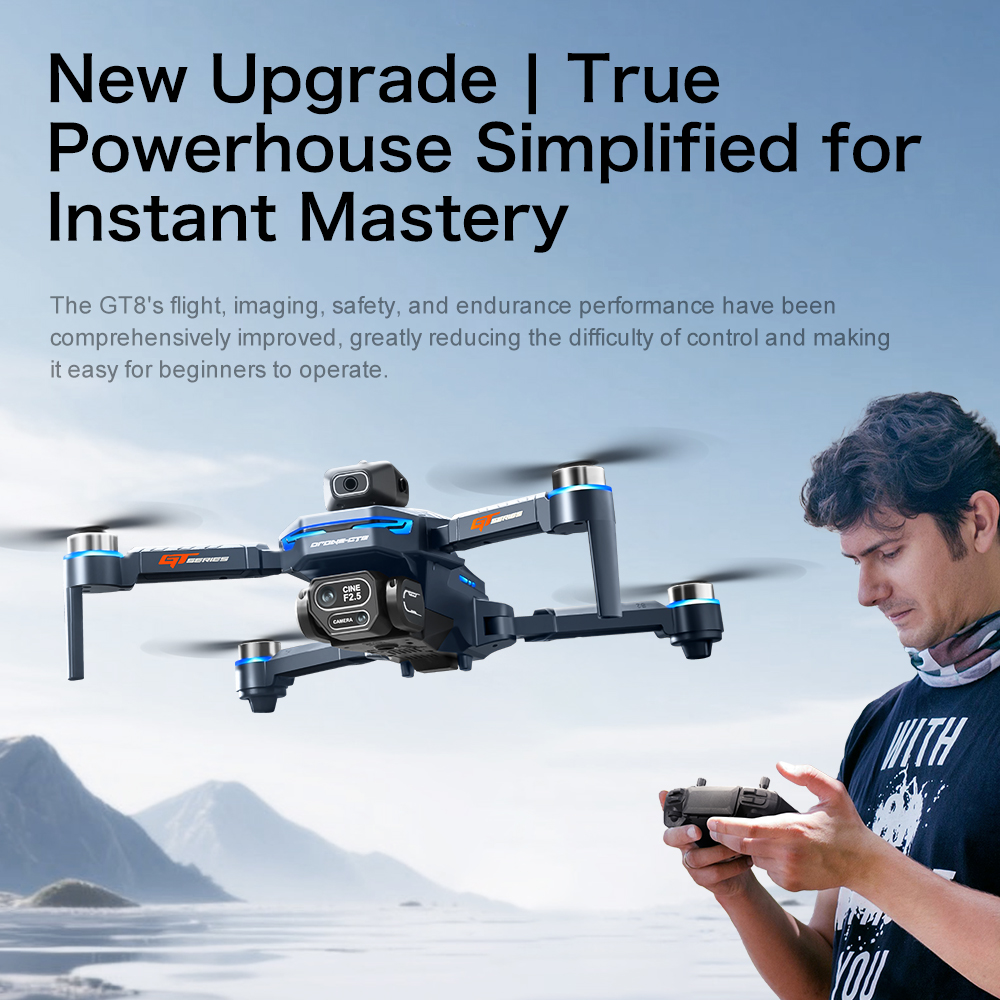 Drone GT8 Baru 2026 Kamera Pro - Drone Gt8 Rc ulasan dan harga