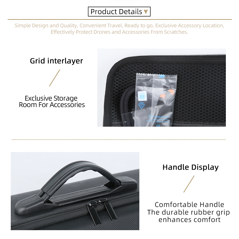 Tas Penyimpanan Kotak Pelindun - Drone Dji Rc N1 ulasan dan harga