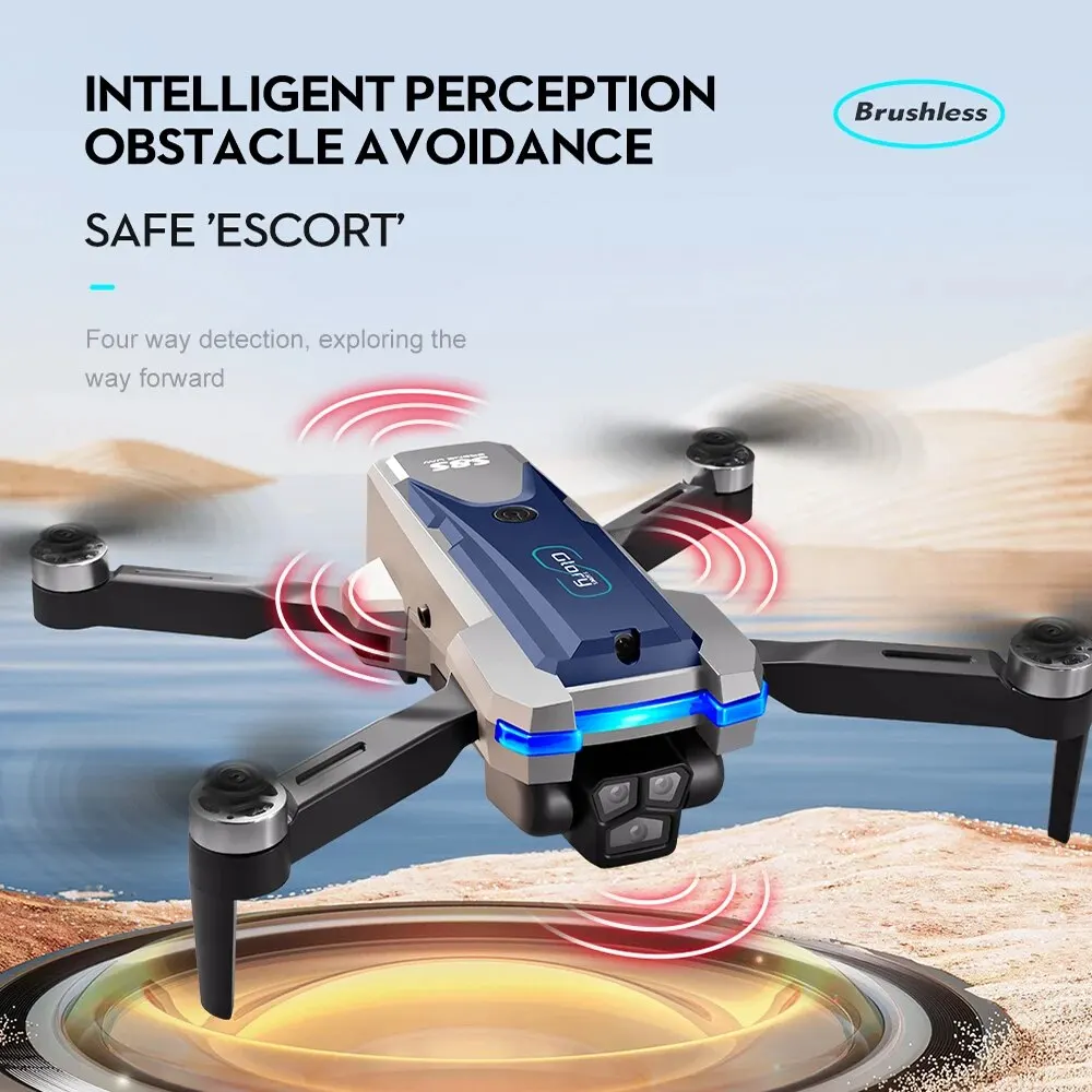 S8S Drone lipat 5G Wifi 8K HD, - Drone Rc Helicopter With Camera ulasan dan harga